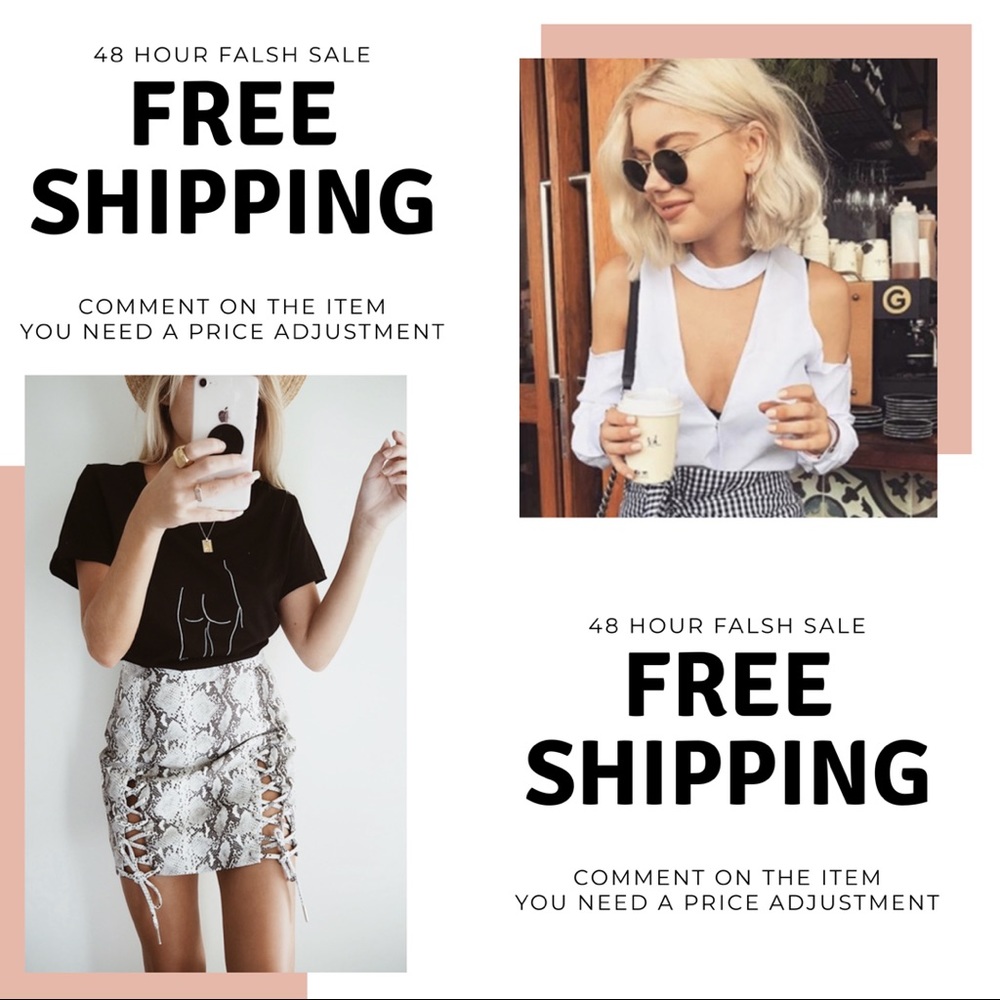 FREE SHIPPING 48 Hours ONLY